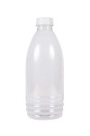 Пластиковая ПЭТ бутылка 1 л 38 мм №4 прозрачная