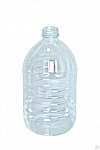 Пластиковая ПЭТ бутылка 8 л прозрачная