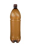 Пластиковая ПЭТ бутылка для пива 1,5 л №2 коричневая