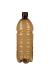 Пластиковая ПЭТ бутылка для пива 1 л №33 коричневая