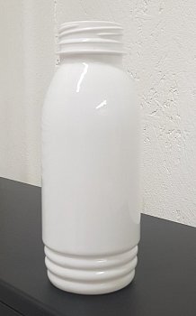 Пластиковая ПЭТ бутылка 0,25 л белая