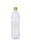 Пластиковая ПЭТ бутылка для пива 1 л 28 мм прозрачная